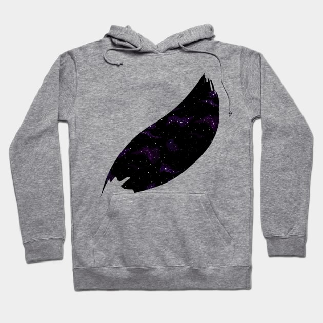 Space, universe, galaxy print. Hoodie by CraftCloud